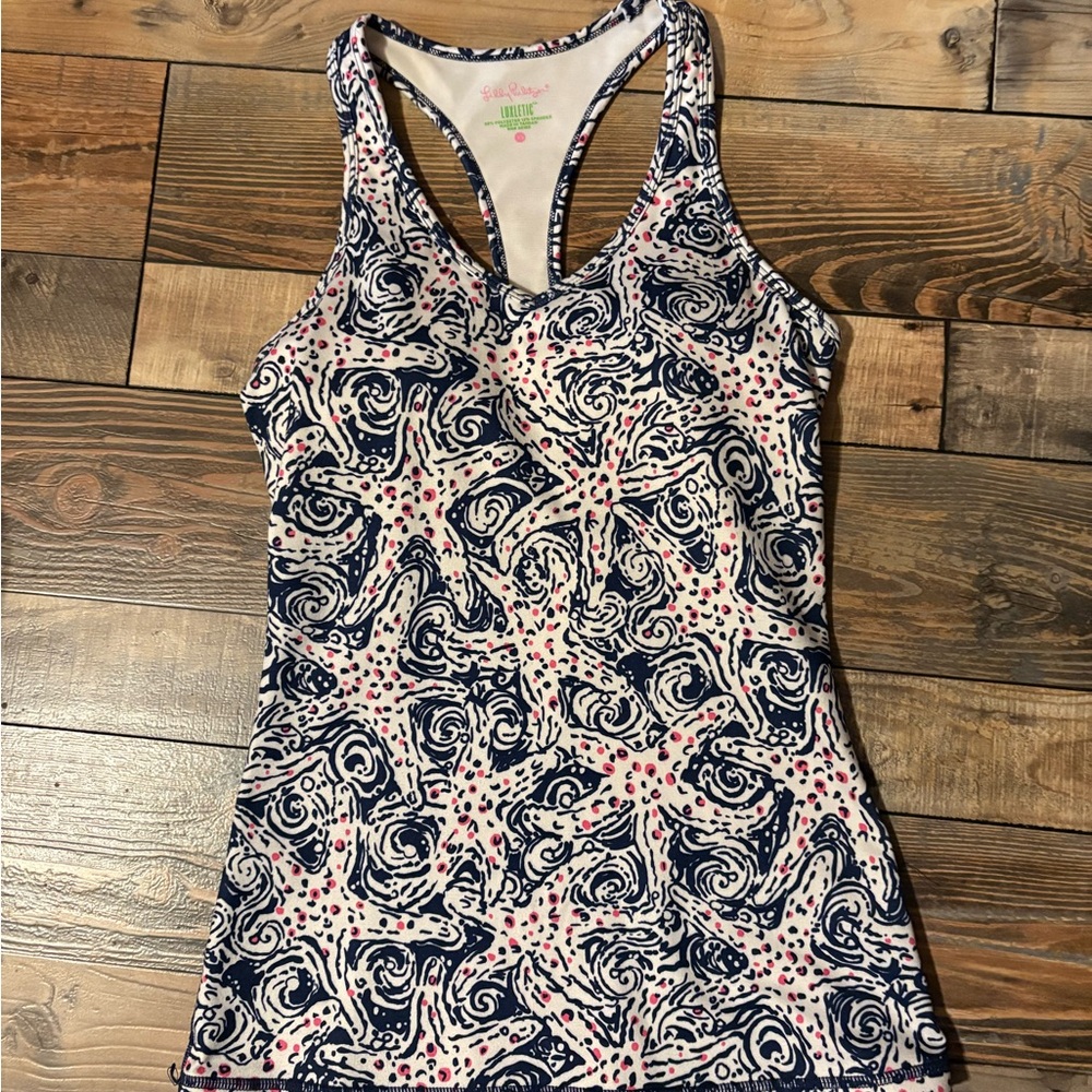 Lilly Pulitzer starfish tank